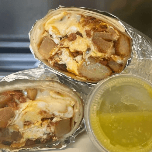 Breakfast Burrito.
