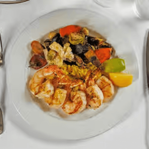 Grilled Shrimp and Grits.