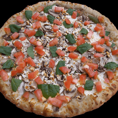 Spinach Garlic Pizza (Personal 8")