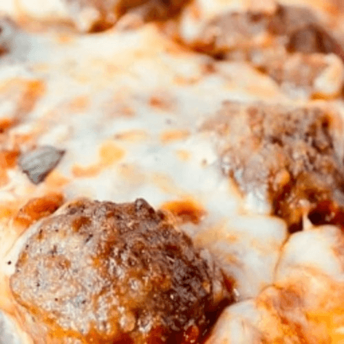 Cheesy Meatball.