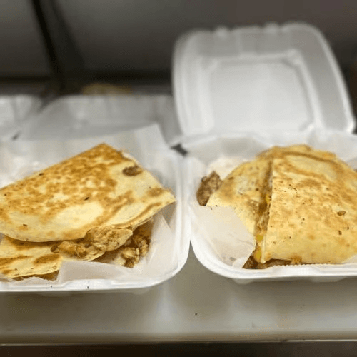 Chicken Quesadilla.