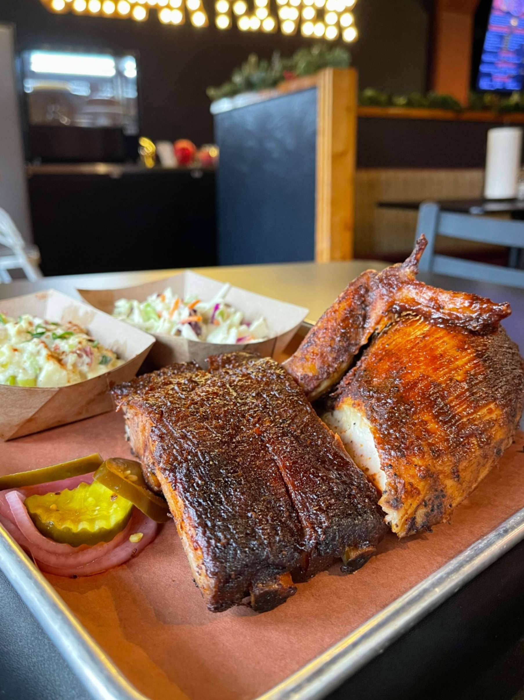 Choice of 2 Meat Platter.