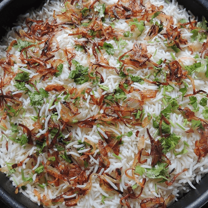 Mix veg biryani.