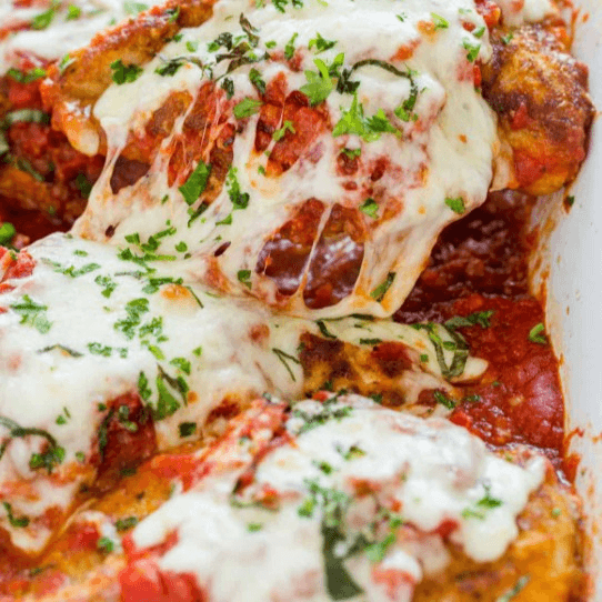 Chicken Parmesan Tray.