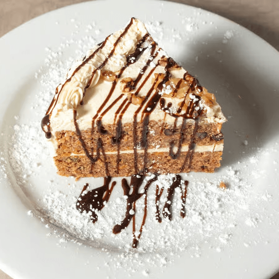 Carrot Cake Slice.