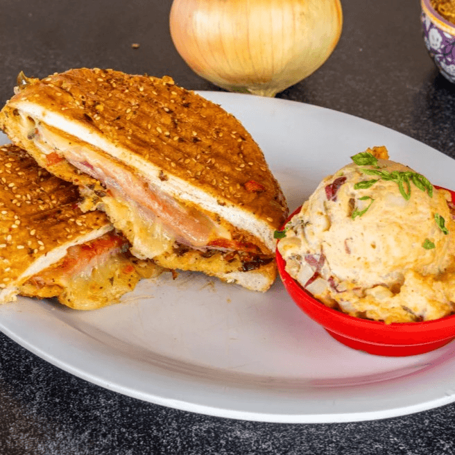 The "whodat" sandwich.