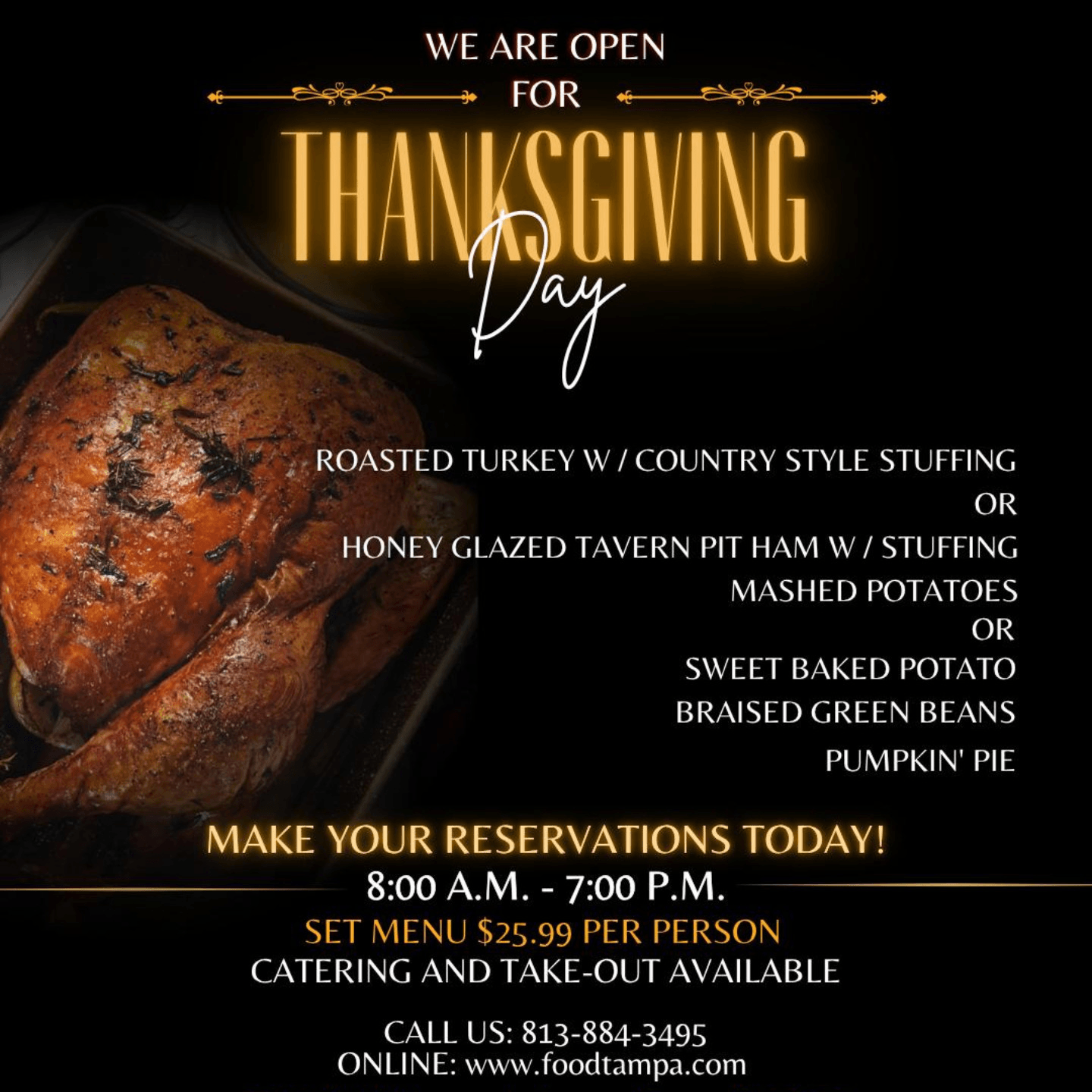 Feast on Flavor: Thanksgiving Special at Foodys 
