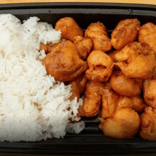 Sweet & Sour Chicken.