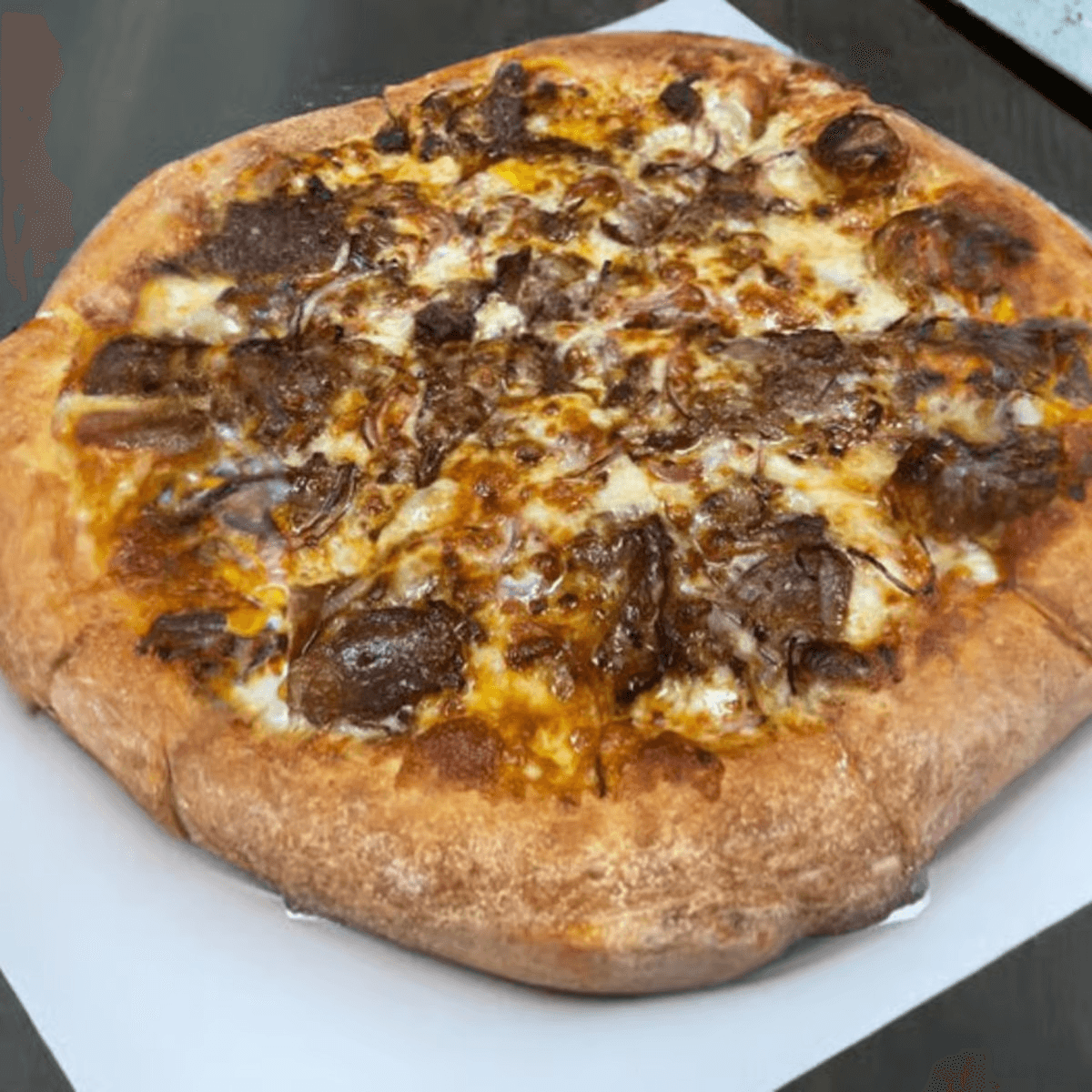 Beef Brisket Pizza.