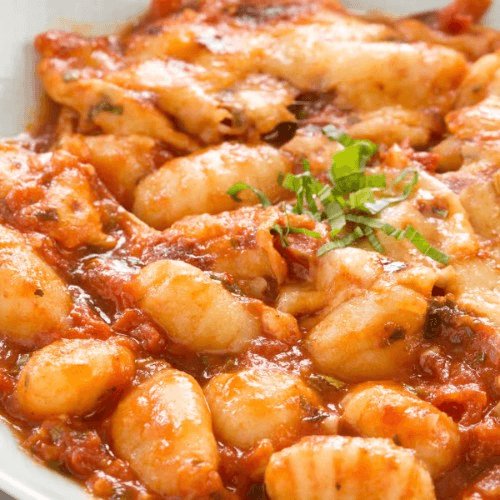 Baked Gnocchi.