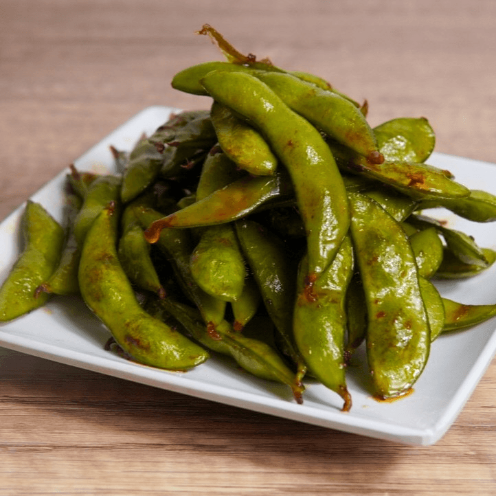 Spicy Garlic Edamame　スパイシーガーリック枝豆.
