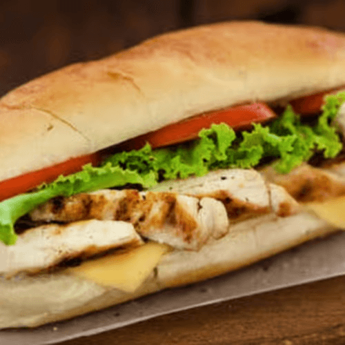 Grilled Chicken Sub.