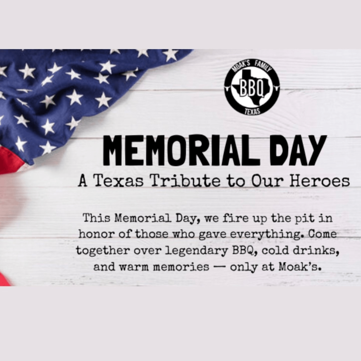 Memorial Day!