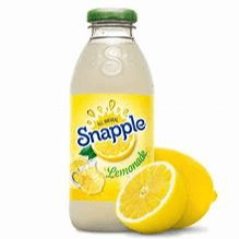 Snapple Lemonade.