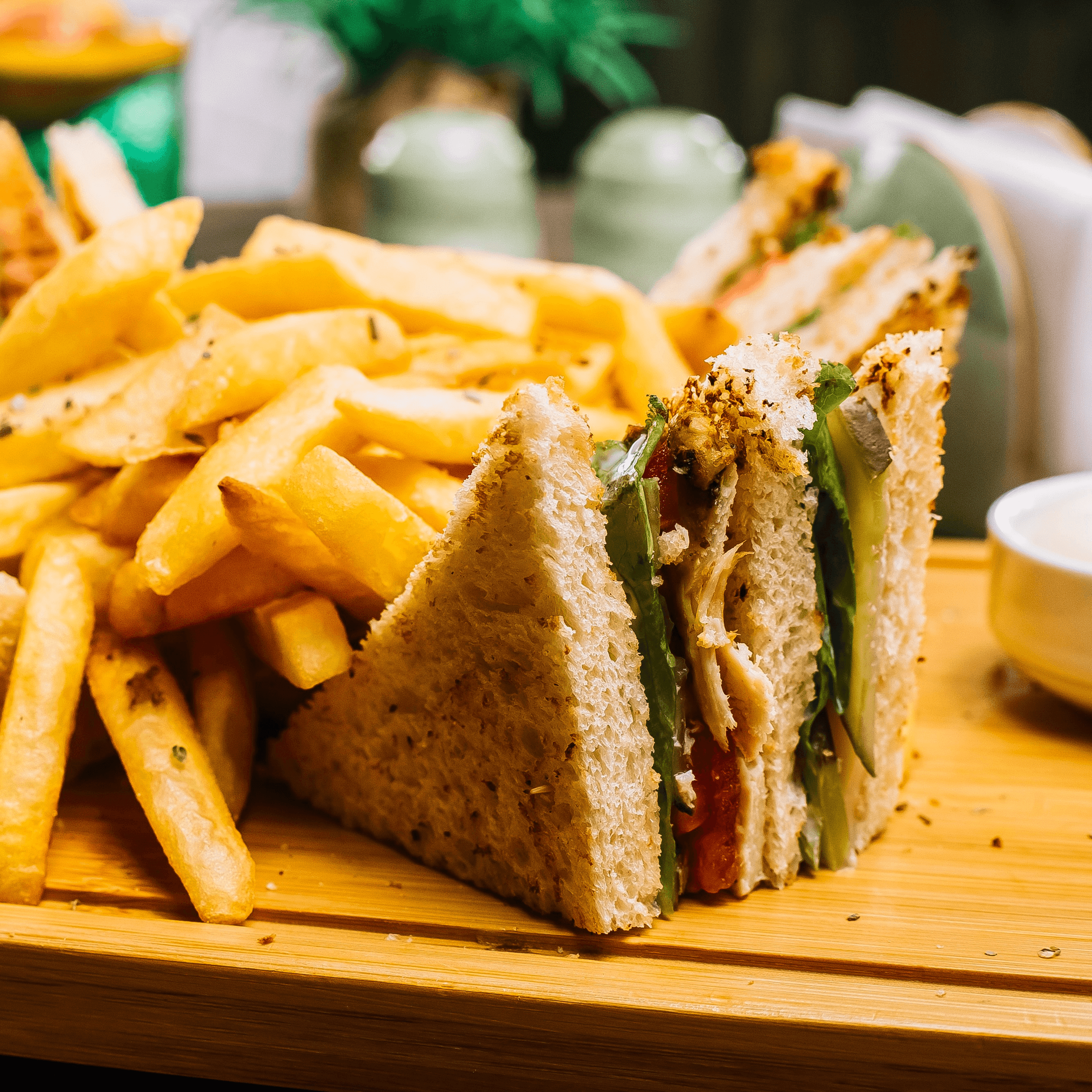 Chicken & Bacon Club.