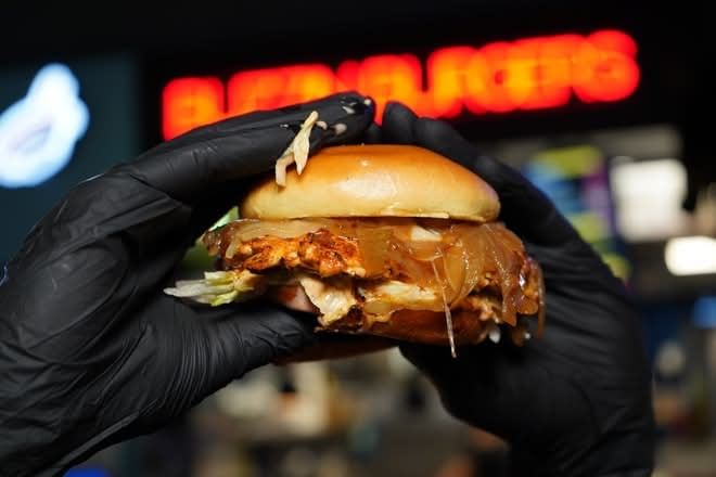 Chimi Crunch Chicken + Fries.