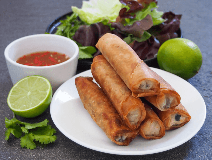 Pork Spring Rolls.