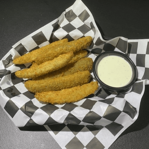 Deep Fried Pickle Spears.