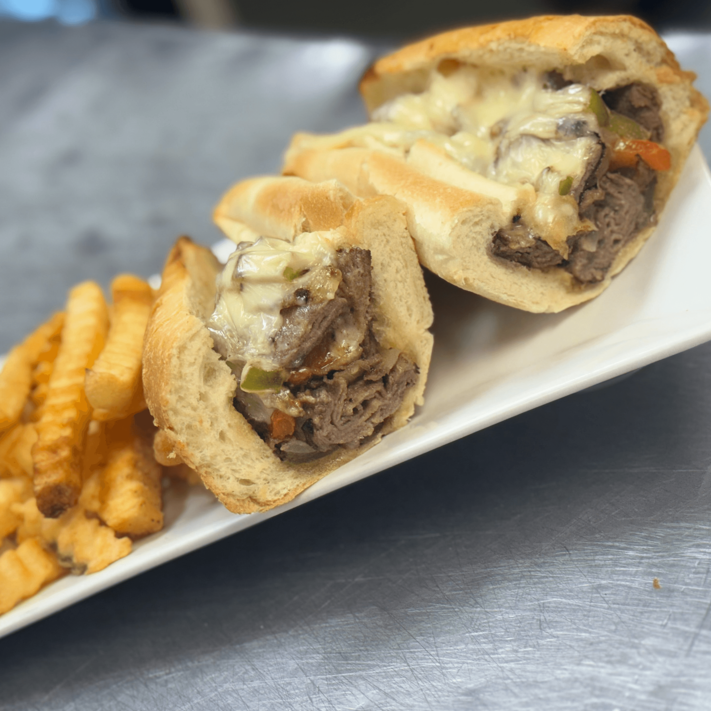 Philadelphia Style Steak Sub.