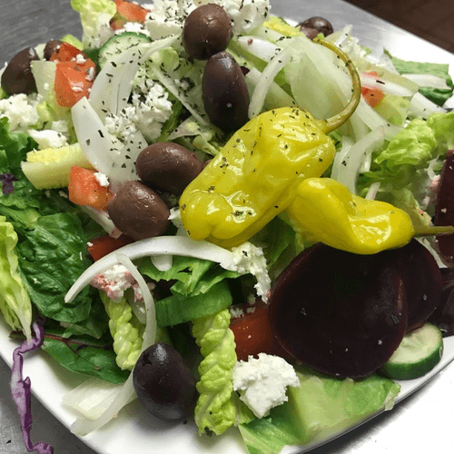 Regular Greek Salad.