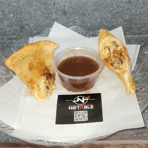 Jerk Salmon Empanada