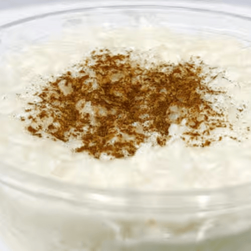 Homemade Rice Pudding.