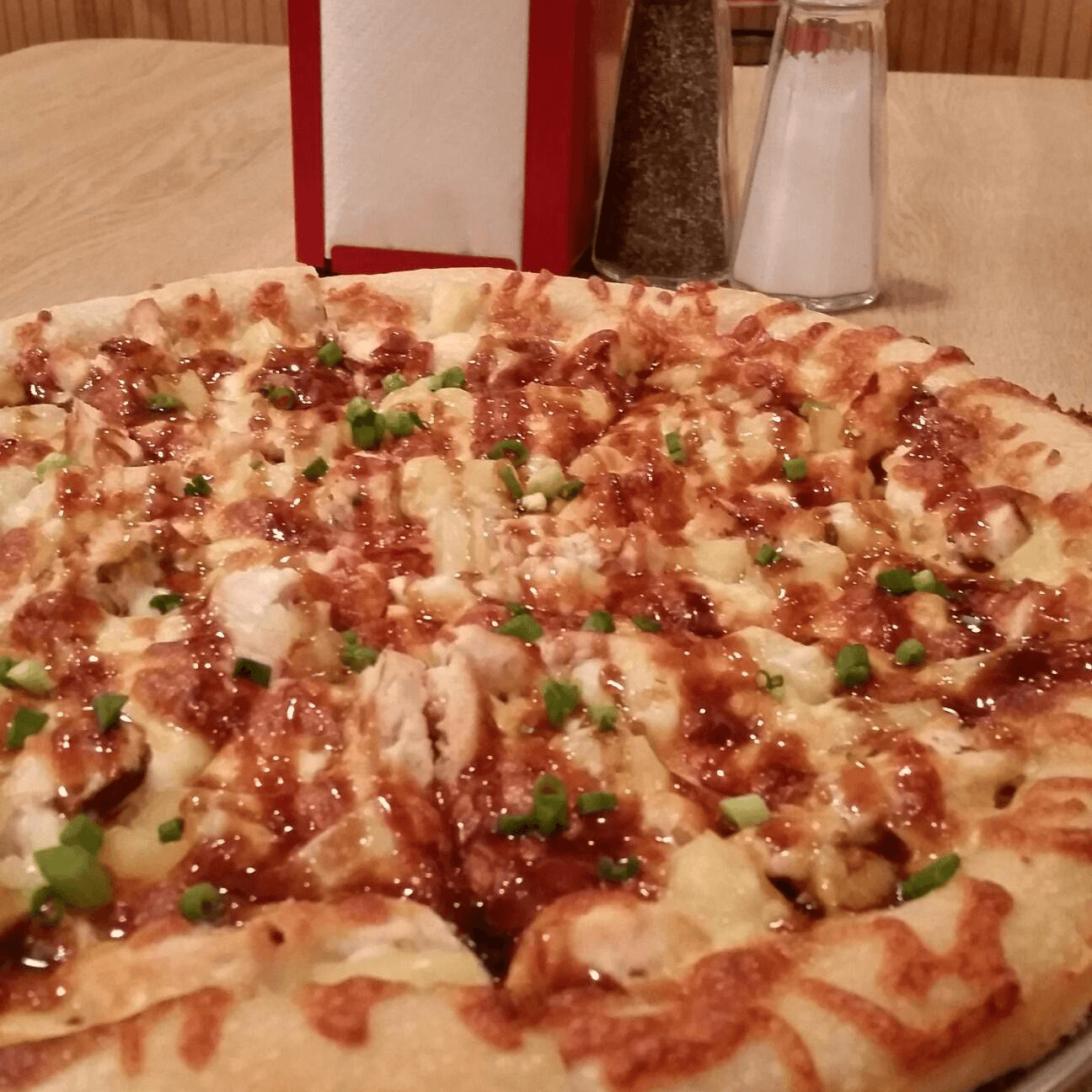 Hv2 (A.K.A. The Hawaiian Version 2) Pizza.