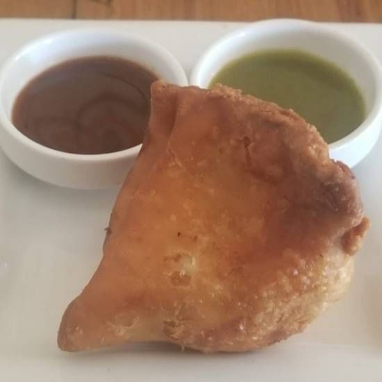 Two samosa.