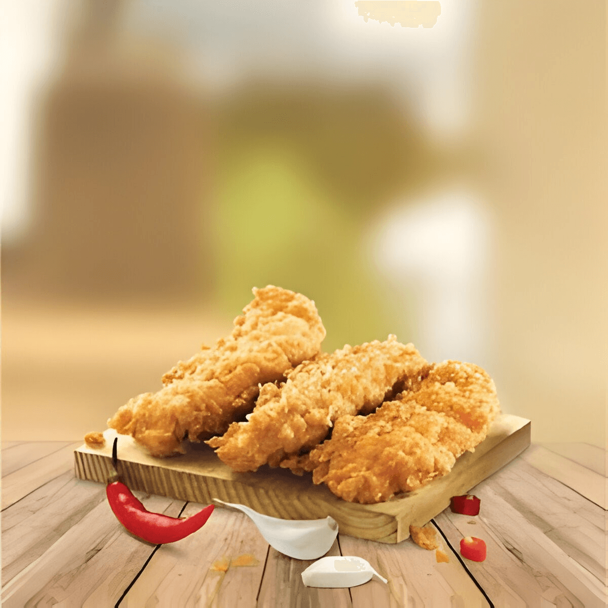 Kids chicken tenders.