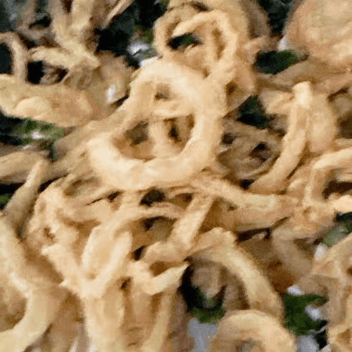 Frizzled Onions.