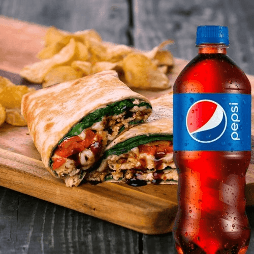 Chicken Caprese Panino Combo.