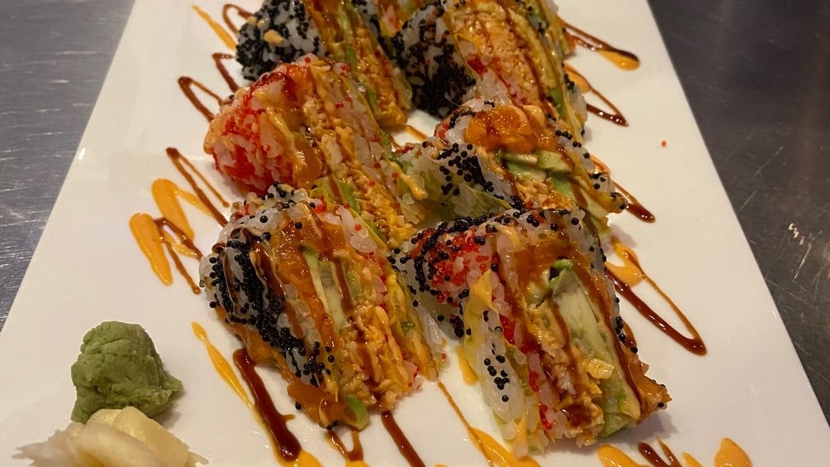 Spicy Tuna Sandwich Roll.