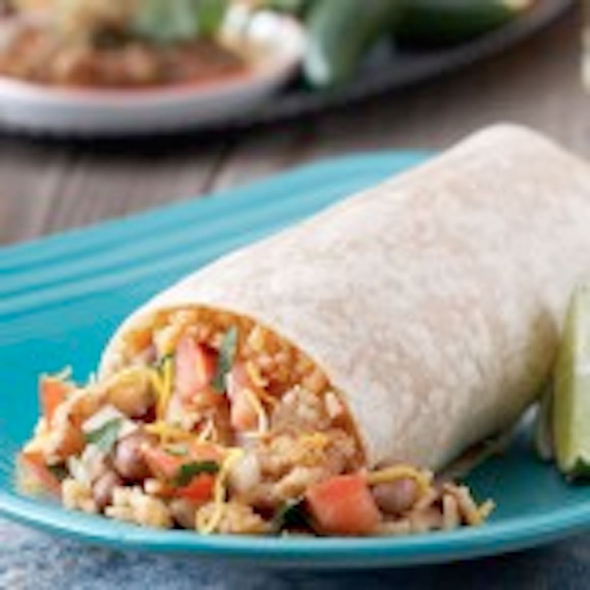 El Jefe' Fish Burrito.