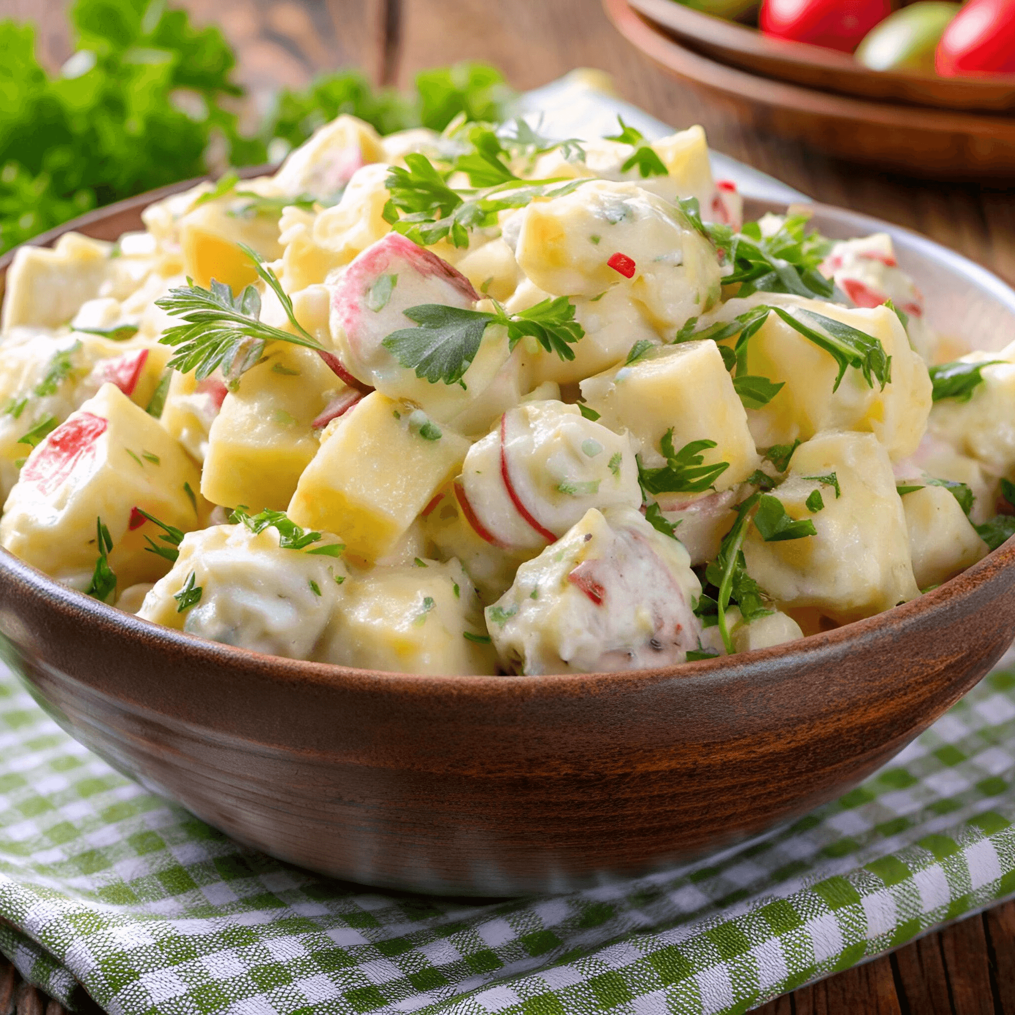 Potato Salad Tray.
