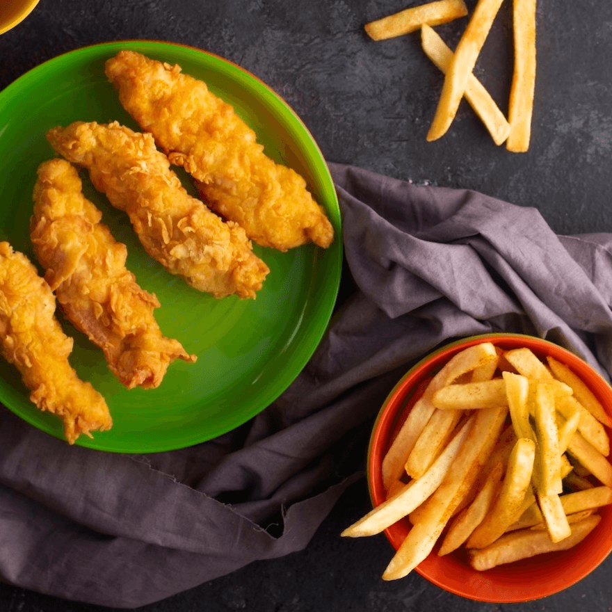 Chicken Tender Platter.