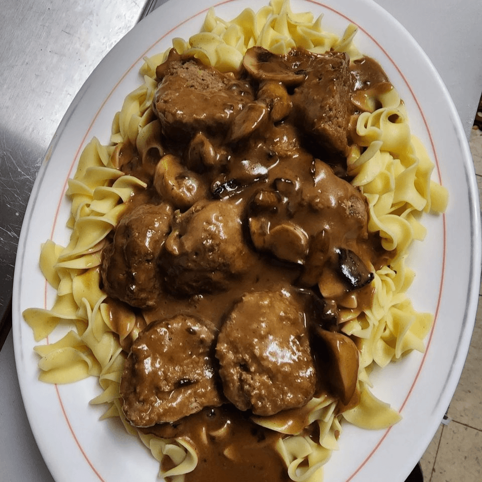 Homemade Meat Loaf & Gravy.