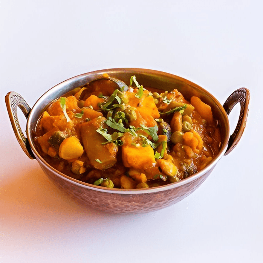 Mixed Vegetable Curry.