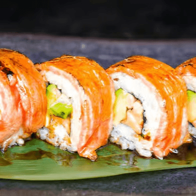 Spicy Salmon Roll.