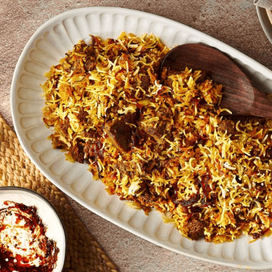 Lamb Biryani Halal.