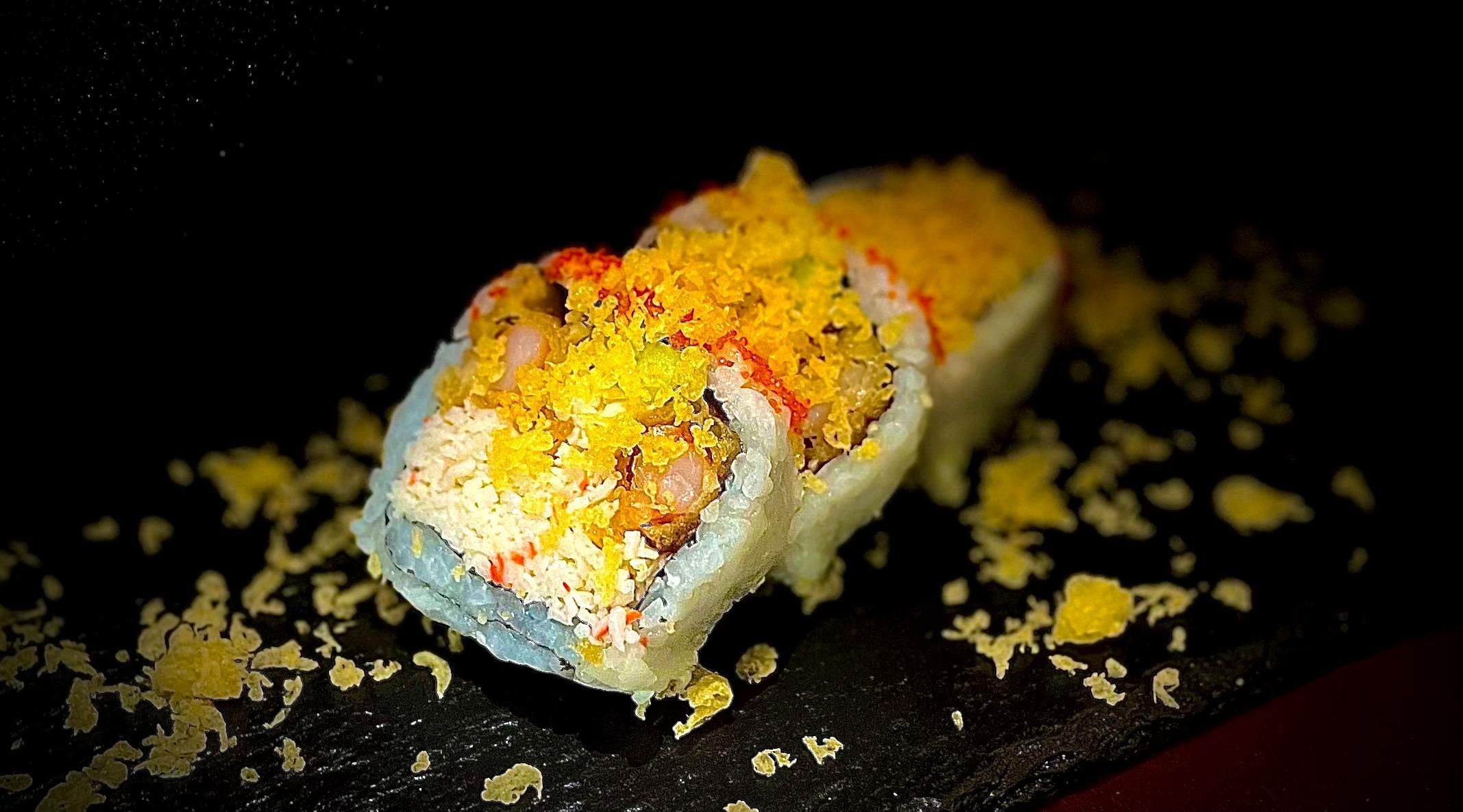 Spicy Shrimp Tempura Roll.