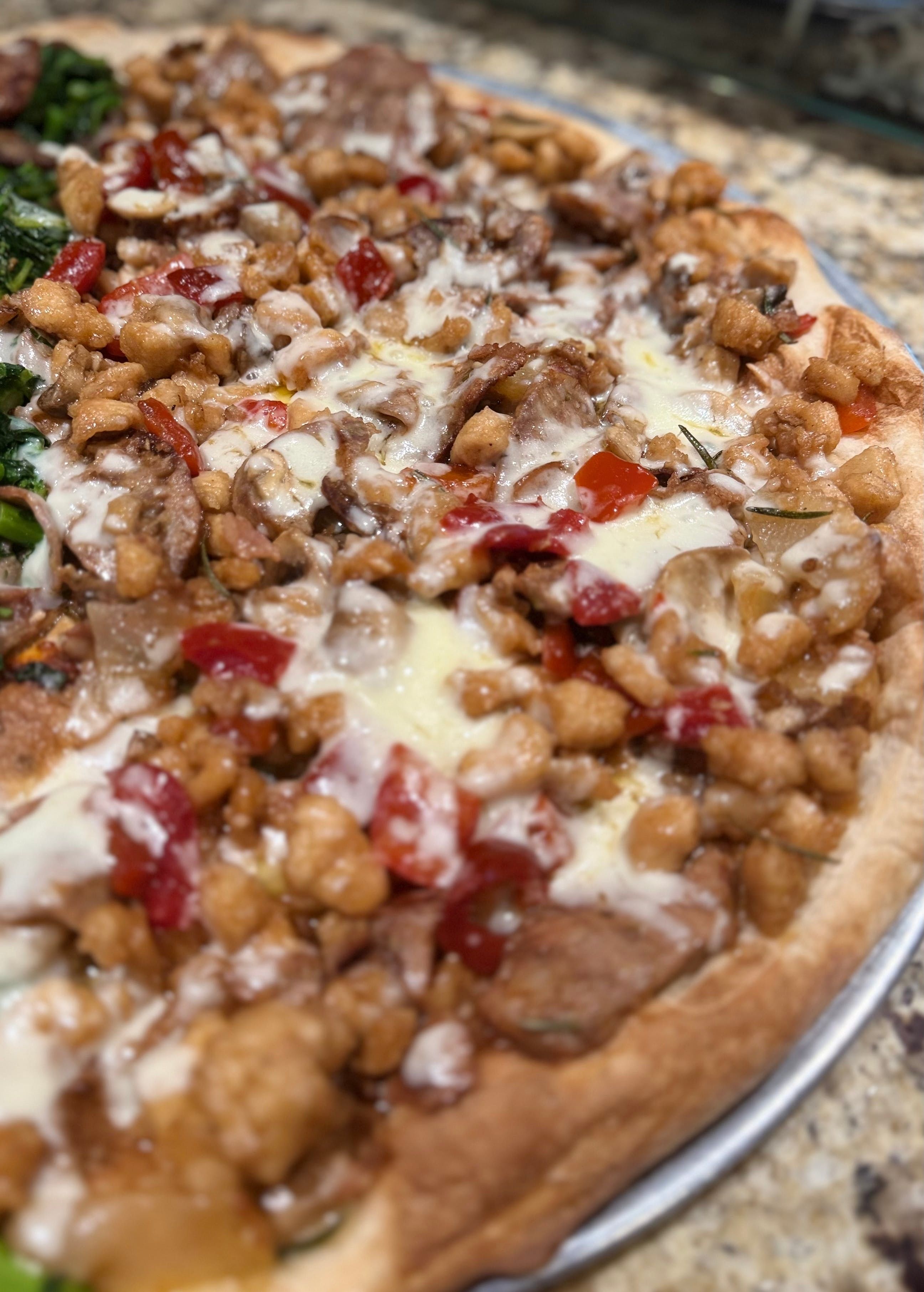 Chicken Giambotta Pizza.