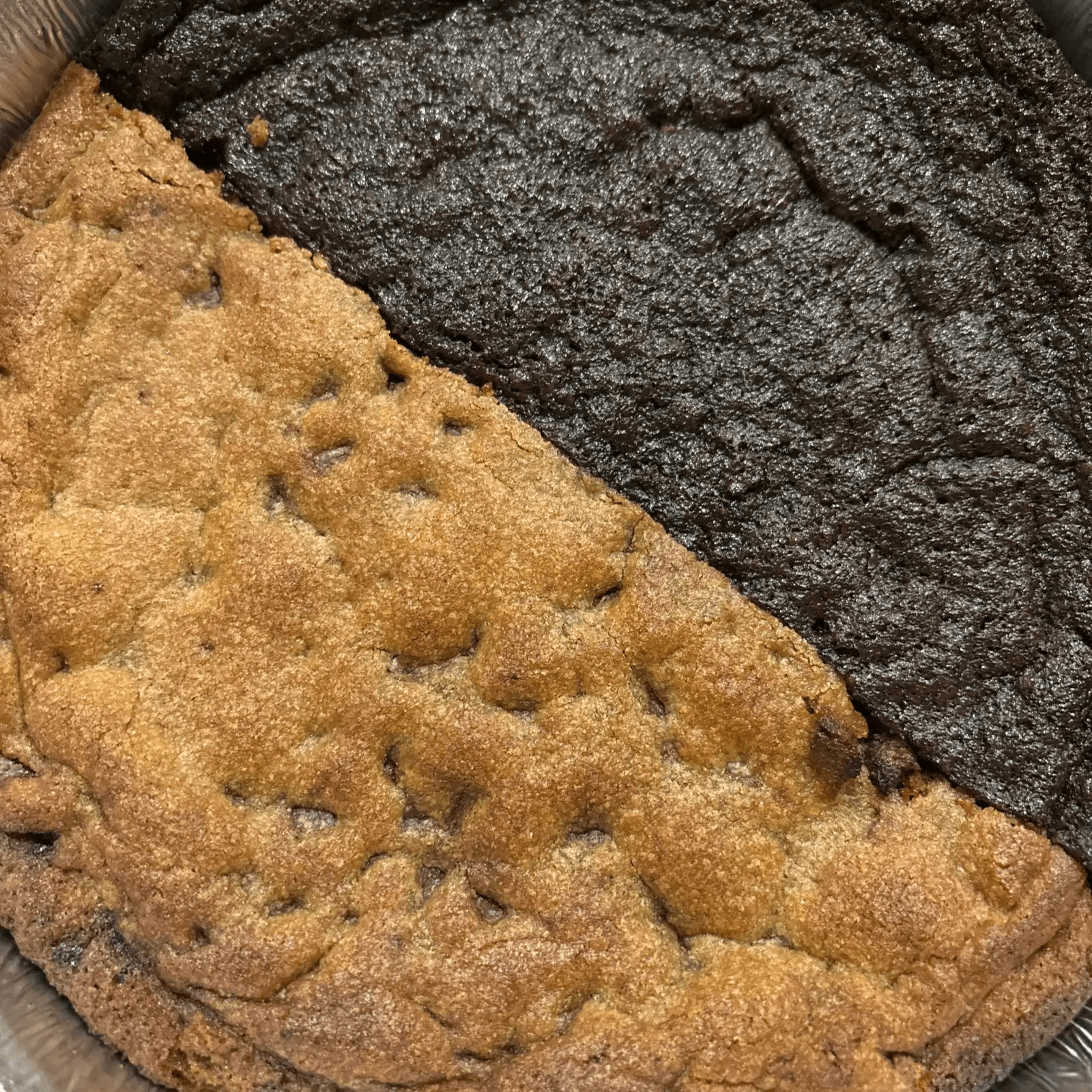 Family Pizza Brookie.