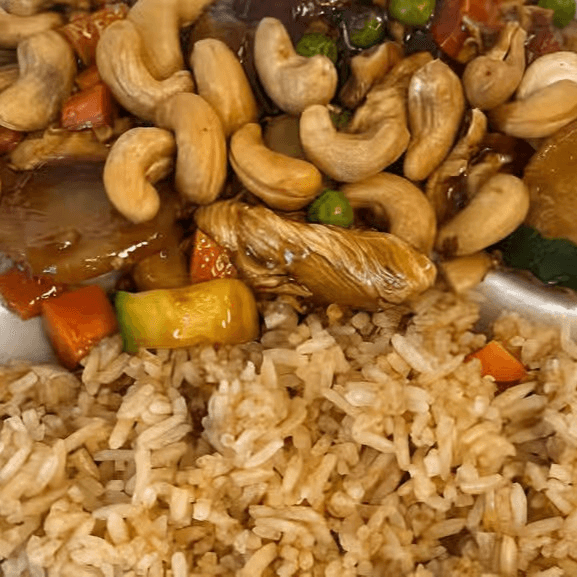 Cashew Chicken.