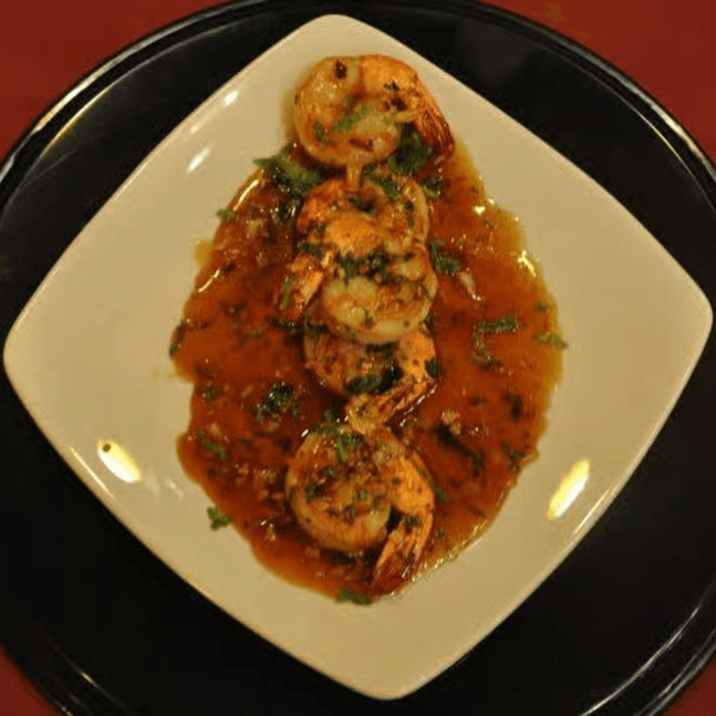 Chili Garlic Shrimp.