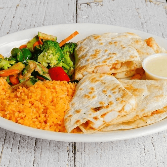 Shrimp Quesadillas.