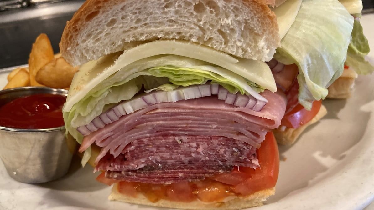 Classic Italian Sub.