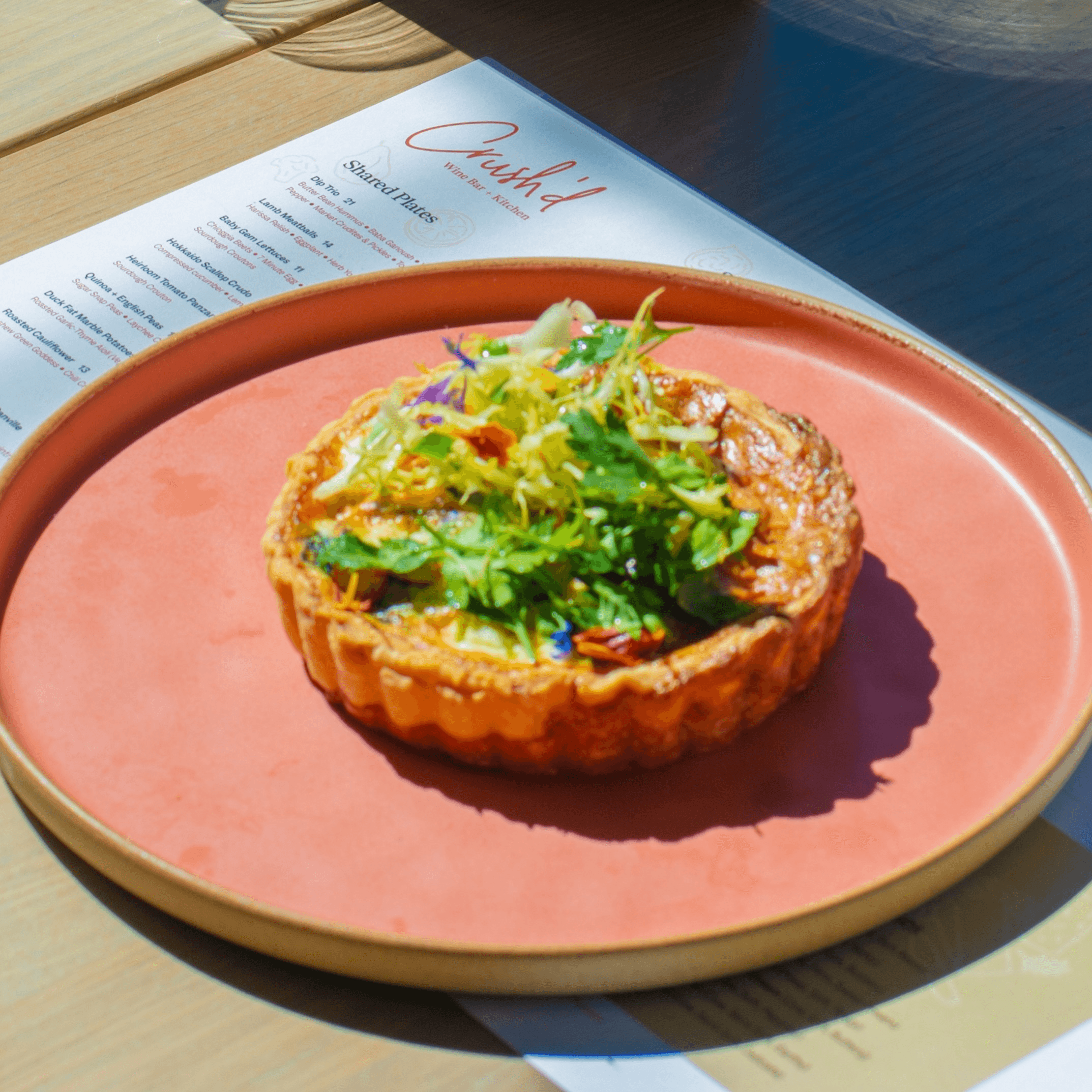 Farmer’s Market Quiche.