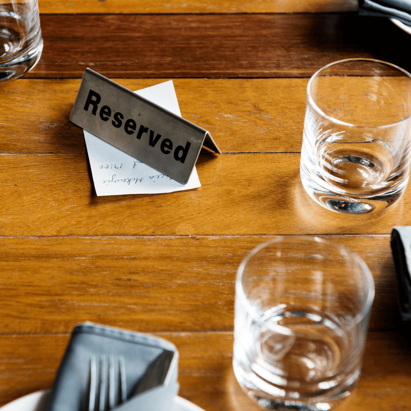 Reserve Your Spot Tonight