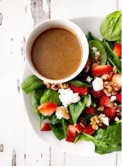 Citrus & Basil Balsalmic Vinaigrette.