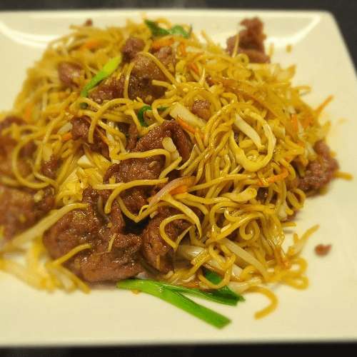 Beef Lo Mein.